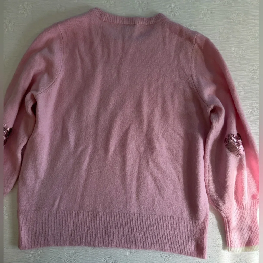 Crown & Ivy Sweater pink pullover size XL - Picture 5 of 8